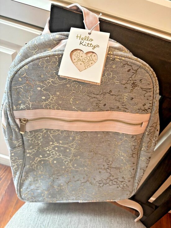 Pottery Barn NEW Hello Kitty BACKPACK LRG LUNCH BOX STICKER SET Travel girl main image 3